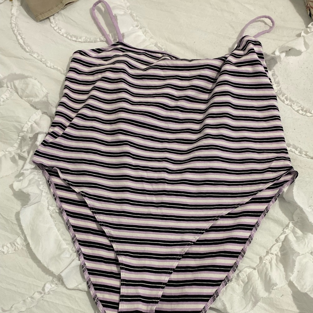 Striped Bodysuit